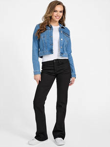 Chaqueta vaquera de manga larga para mujer - Product Image 6