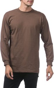 Camiseta Unisex de alta calidad para hombres y mujeres 95% algodón 5% Spandex ajuste sólido manga larga cuello redondo impreso venta al por mayor sublimación T - Product Image 6