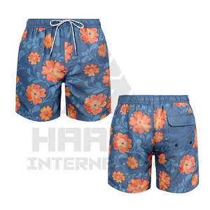 Pantalones cortos informales para hombre, shorts masculinos de poliéster ublimado - Product Image 3