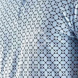 Tela de Algodón para Camisas de Hombre, Tejido de Punto Sólido, Transpirable, Manga Corta, Estilo Casual, Nuevo Estilo en Oferta - Product Image 6