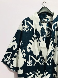 ชุดกิโมโนยาวลาย Pulkari สำหรับทุกเพศ, ชุดกระโปรงงานแต่งอินเดียขนาดใหญ่พิเศษสำหรับอาบน้ำสปาในฤดูใบไม้ร่วงสำหรับโรงแรมขายส่ง - Product Image 5