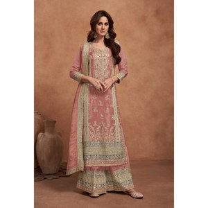 chinese dress ladies Shop Yellow Jacquard Silk Plus Size (Upto 7XL Size) Plazo Suit Dress Online  Shopping  HATKE BRIDE