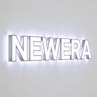 Lettres lumineuses LED personnalisables, écologiques, étanches IP65, style néon, pour publicité directionnelle et usage décoratif