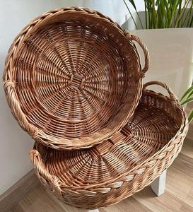 Bandeja de Exhibición de Conchas Marinas de Ratán Ecológico, Regalo Artesanal de Navidad para Decorar la Mesa del Comedor - Product Image 5