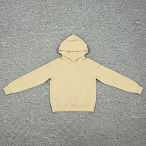 เสื้อฮู้ดดี้ผ้าเฟรนช์เทอร์รี่เนื้อหนา 100% ผ้าฝ้าย พิมพ์ลายตามสั่ง คุณภาพสูง ดีไซน์ป้ายด้านหน้า ทรงโอเวอร์ไซส์ ไหล่ตก สำหรับผู้หญิง - Product Image 5