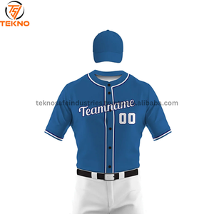 Recién llegado, ropa de entrenamiento, conjunto de uniforme de béisbol y softbol, uniforme de béisbol sublimado de poliéster 100% a la venta, servicio OEM - Product Image 6