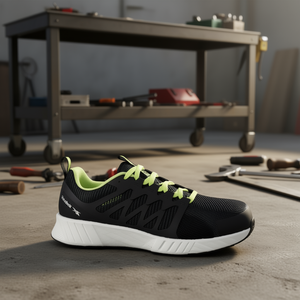 FUSION flexweave S1P SRC ESD รองเท้านิรภัยทำงานขนาด46 W.11สีดำ/ สีเขียวมะนาว - Product Image 3