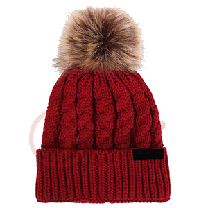 Chapeaux d'hiver chauds pour homme et femme, chapeau en laine, Hip-hop, Ski - Product Image 1