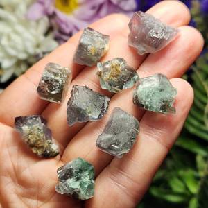 Piedras Preciosas Naturales de Fluorita Azul Cúbica en Bruto, Certificadas por GIA, Cristal Crudo al por Mayor para la Fabricación de Joyas - Product Image 3