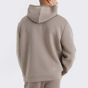 Sweat-shirt surdimensionné confortable en coton 100% imprimé sur mesure pour homme, automne, respectueux de l'environnement - Product Image 2