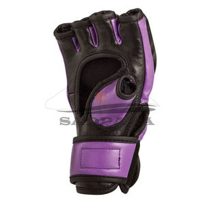 Guantes de boxeo profesionales con logotipo personalizado Guantes Mma de alta calidad Guantes de entrenamiento Muay Thai Cuero Pu duradero Ajuste seguro - Product Image 3