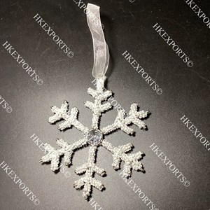 2025 ornements suspendus de Noël perlés multicolores fabriqués à la main Offre Spéciale des décorations de vacances parfaites Commande minimum 50pcs - Product Image 3