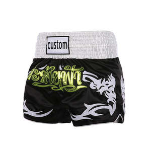Shorts d'entraînement pour sports de combat MMA, pantalon de fitness pour le Jiu-jitsu brésilien, taille élastique, UFC, arts martiaux mixtes, service OEM - Product Image 4