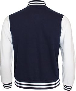 College Varsity Jacket Winter High Street Transpirable Secado rápido Vintage Forro de lana XL Tamaño Tela de punto rellena de fibra de poliéster - Product Image 2