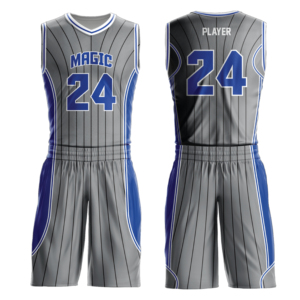 Chemise de basket-ball personnalisée pour hommes ensemble d'uniformes de basket-ball à séchage rapide maillot de basket-ball professionnel respirant - Product Image 5