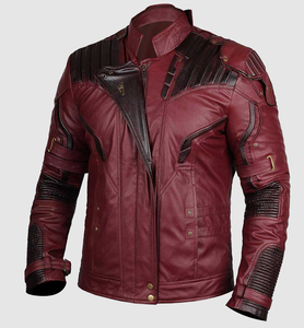 2026 personnalisé nouvelle mode en cuir véritable moto veste unisexe coupe ajustée col montant haute rue Style écologique imperméable - Product Image 2