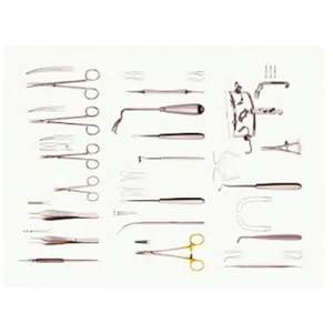 Juego de instrumentos quirúrgicos manuales de alta calidad para rinoplastia Gubisch de acero inoxidable con tijeras, fórceps, elevadores, retractores - Product Image 1