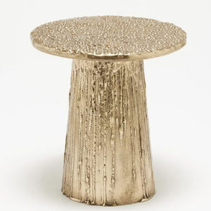 Meubles de qualité durable Table basse et table d'appoint en aluminium pour salon Table d'appoint décorative en métal Utilisation domestique - Product Image 4