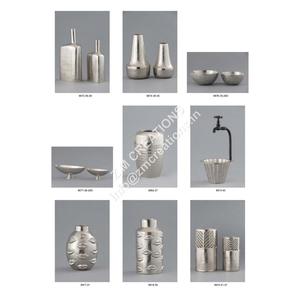 Vase à fleurs en métal de qualité supérieure Vases bohèmes légers portables artisanat look fantaisie Pots de fleurs uniques décoration de la maison - Product Image 3