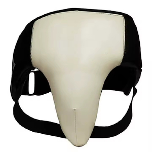 New High Quality Leather <b>Groin</b> <b>Protector</b> OEM Custom Logo Wholesale MMA Guard Men Athletic Top Rank Industries TRI-01 Sports - Product Image 1