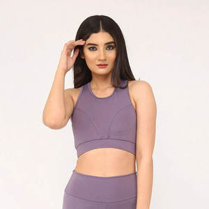 ชุดออกกำลังกายเล่นฟิตเนส2ชิ้นแบบโครงแบรนด์2024กางเกงรัดรูปยกก้นแบบไร้รอยต่อชุดเล่นกีฬากางเกงเลกกิ้งสำหรับสตรี - Product Image 6