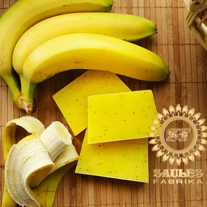 Брусчатое мыло 1,5 кг Банановый Аромат джунглей удивительный брикет 100% большого мыла ручной работы частная торговая марка оптом OEM ODM все типы кожи