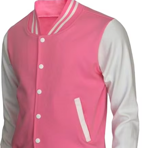 Baseball Jacket - Varsity Cotton Letterman Jacket - Product Image 1