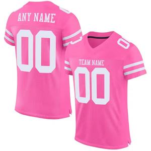 Camisetas de fútbol americano de tamaño personalizado de la mejor calidad en MOQ bajo Nueva llegada Camiseta de fútbol americano deportivo de alta calidad personalizada - Product Image 3