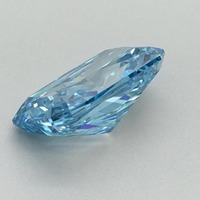 Bague de fiançailles personnalisée en diamant bleu fantaisie de 2,00 carats, taille radiant, cultivé en laboratoire, pureté VVS-VS, certifié IGI, bijoux en diamant