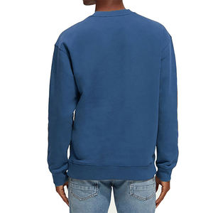 Sweat-shirt ras du cou imprimé bouffant brodé en coton personnalisé de haute qualité pour hommes sweats vierges surdimensionnés en éponge française pour hommes - Product Image 5