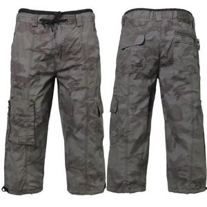 กางเกงคาร์โก้ขายดีรุ่นใหม่ ผ้าฝ้ายทรงหลวม สไตล์ลำลอง ติดกระดุม ป้องกันรอยยับ มีกระเป๋า เหมาะสำหรับใส่ออกกำลังกาย - Product Image 5