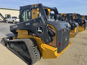 2024 333G Skid Steer Loader Tipo de oruga Cargador frontal Eaton Cilindro hidráulico Caja de cambios Bomba Cojinete Motor PLC Gear Core - Product Image 3