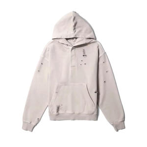 Vente en gros Fabricant de sweats à capuche avec broderie personnalisée pour hommes sweat à capuche avec manches sweat à capuche à vendre - Product Image 4