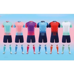 Nouveau maillot de football personnalisé tendance pour hommes 2024 100% polyester Impression numérique - Product Image 2