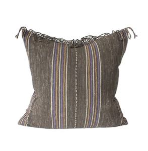 Professionnel fait à la main 100% lumière luxe coton housse de coussin Kilim coussin rayé tissé indien carré Design pour le refroidissement - Product Image 1