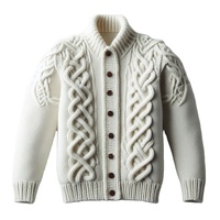 Blouson Bomber en Laine Mérinos Premium à Col Montant - Respirant, Coupe-Vent, Chauffant, Écologique, Vintage, Hiver