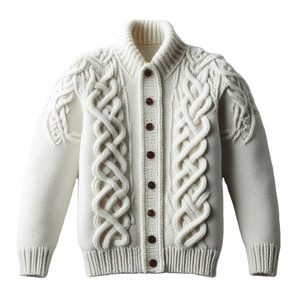 Experimente la comodidad y el estilo inigualables con nuestra chaqueta de cuello alto de lana merino Premium, esencial para el invierno transpirable y a prueba de viento - Product Image 2