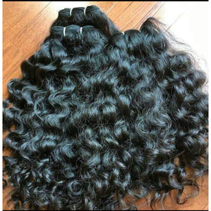 Meilleure offre sur les cheveux Remy naturels indiens bouclés 100% cheveux humains vierges bruts non transformés avec des cuticules alignées à bas prix - Product Image 4