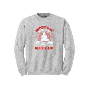 Sudadera de mezcla de algodón Estilo informal Temas de Buda Imprimir 12 opciones de color 260-280 GSM Colocación de diseño personalizable para invierno - Product Image 2