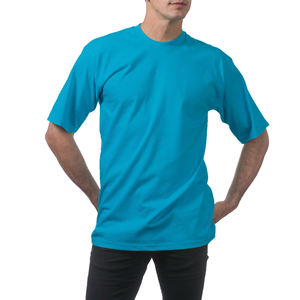 Camisetas de gran tamaño estampadas de media manga de mezcla de algodón para hombre Camiseta de manga corta de algodón Port & Company - Product Image 1