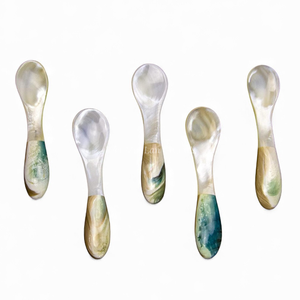 Cuchara de Nácar para Servir Yogur y Caviar, Producto Artesanal de Vietnam - Product Image 2