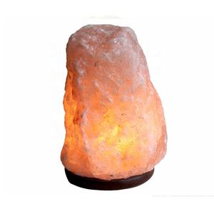 โคมไฟเกลือสีชมพูหิมาลัยธรรมชาติพร้อมหลอดไฟและสายไฟพร้อมบรรจุภัณฑ์-องค์กร sian - Product Image 1