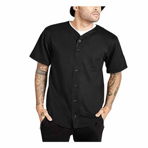 Maillot de baseball sur mesure OEM respirant logo imprimé avec coutures sur le côté arrière hommes sport maillot de baseball à la mode - Product Image 6