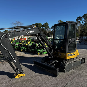 Venta al por mayor John Deeree Mini Excavadora Proveedores Crawler Digger Farm Excavator John DeereE 26G Excavadora compacta para la venta - Product Image 6