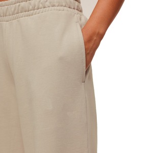 Wholesale Women's Cotton Fleece Jogger <b>Trousers</b> High Waist Breathable Windproof Casual Winter Flat Front Plain Dyed <b>Drawstring</b> - Product Image 3