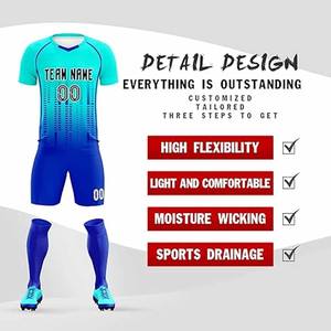 Maillot d'équipe de football Streetwear de haute qualité, chemises de maillot de football rétro classiques personnalisées - Product Image 5