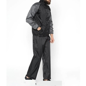 Ropa personalizada para hombre, conjunto de pantalón corto y chaqueta para correr, chándal de calle cortavientos de poliéster con cremallera de 2 piezas - Product Image 6