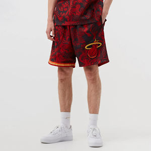 New Wholesale Solid Casual Double <b>Layer</b> Sublimation Mesh Shorts Breathable Quick Dry 100% Polyester Custom Color & Logo - Product Image 6