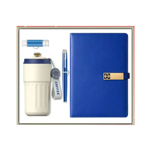 IStapromo Gifts Custom Logo Coffe <b>Mug</b> Pen Notebook <b>Set</b> Office Accessory Company Business Gift with Promotional Value - Product Image 2