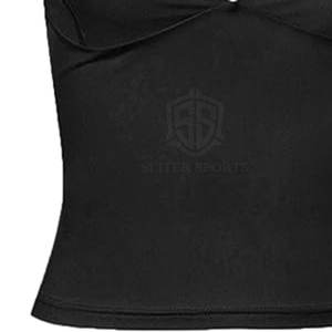 Camisetas Cortas de Mujer al Mejor Estilo 2024, Alta Calidad, Talla XL, Casual, Deportiva, Ajustada, Tela de Lona, Anti-Pilling, Transpirable, Venta al Por Mayor - Product Image 6